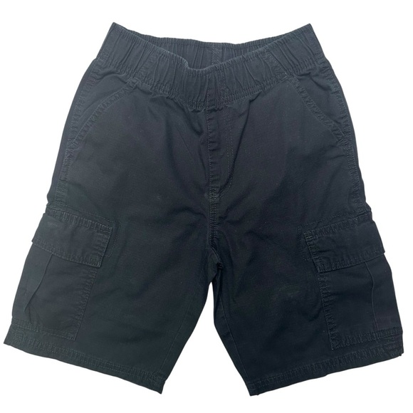 The Children's Place Boy's Black Cargo Shorts Size 8 - Picture 1 of 6
